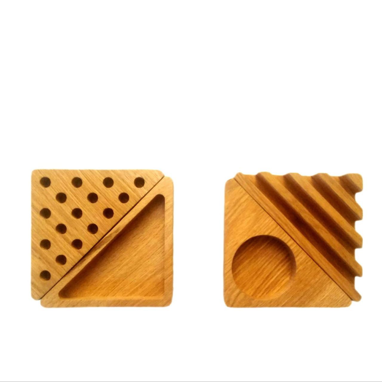 Re-arrangeable Office Desk Organizer with Phone Holder - Cutting Board, Deer Antler Coaster, personalized cutting board, No Trespassing Sign funny, Personalized 2-Piece Cutting Board Set, personalized bread board, monogrammed coaster set, Office Desk Organizer Rust N' Dust CNC