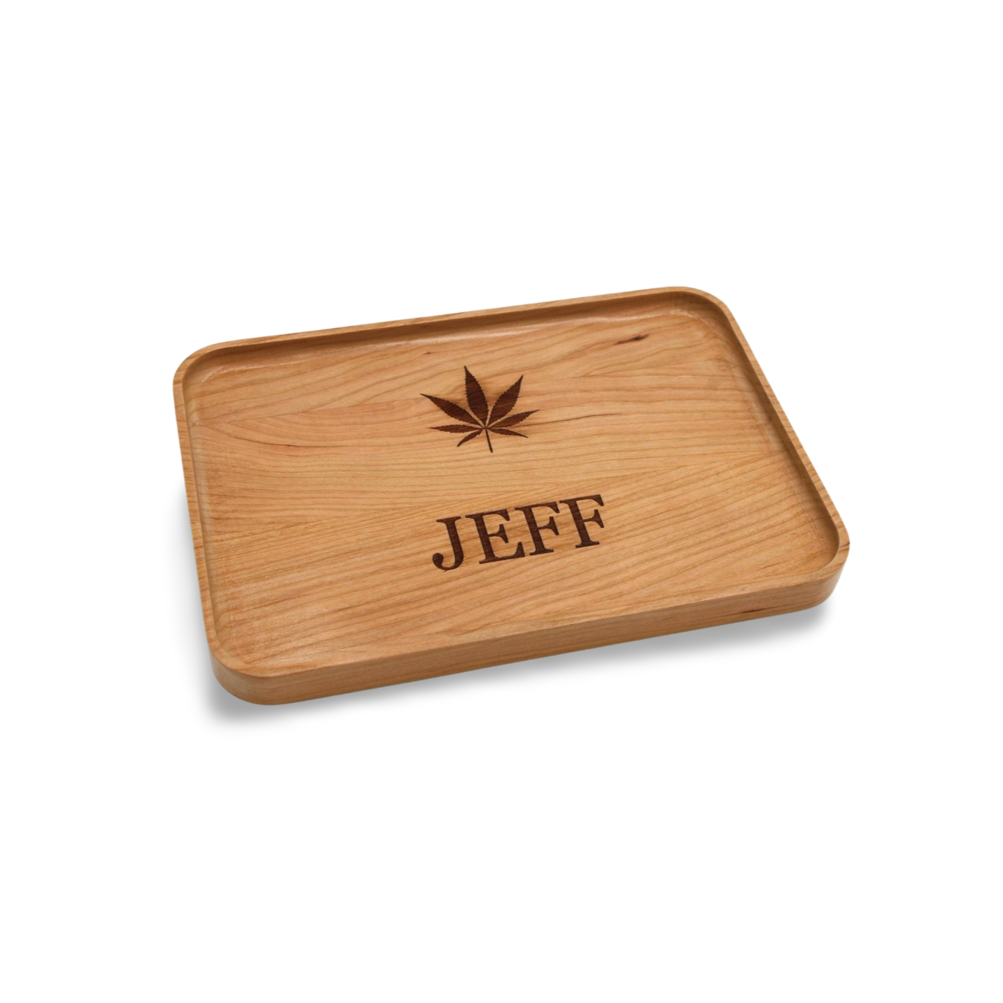 Custom Wooden Rolling Tray - Cutting Board, Deer Antler Coaster, personalized cutting board, No Trespassing Sign funny, Personalized 2-Piece Cutting Board Set, personalized bread board, monogrammed coaster set, Office Desk Organizer Rust N' Dust CNC