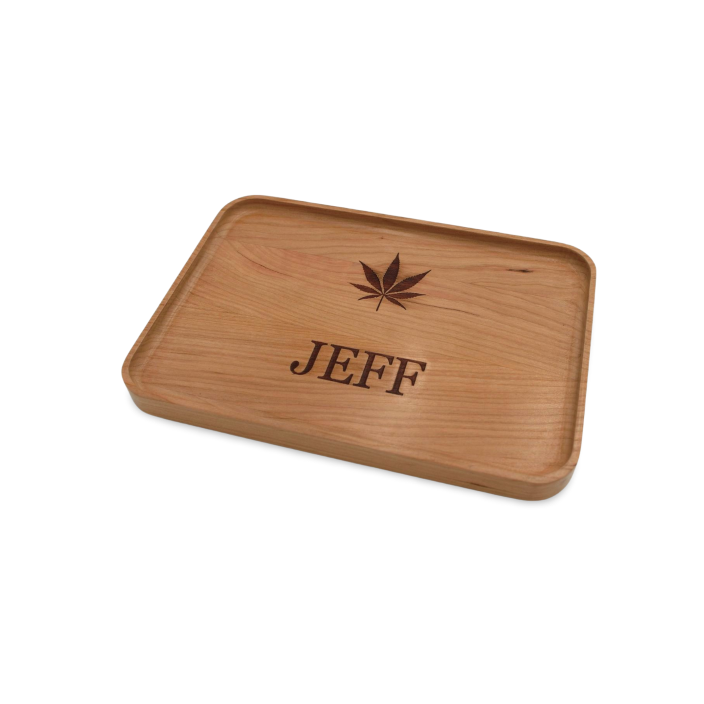 Custom Wooden Rolling Tray - Cutting Board, Deer Antler Coaster, personalized cutting board, No Trespassing Sign funny, Personalized 2-Piece Cutting Board Set, personalized bread board, monogrammed coaster set, Office Desk Organizer Rust N' Dust CNC