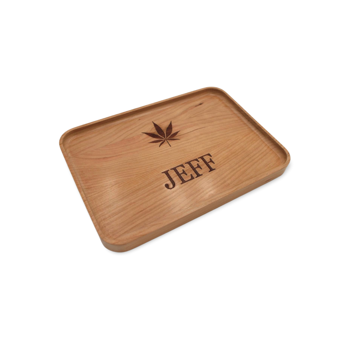 Custom Wooden Rolling Tray - Cutting Board, Deer Antler Coaster, personalized cutting board, No Trespassing Sign funny, Personalized 2-Piece Cutting Board Set, personalized bread board, monogrammed coaster set, Office Desk Organizer Rust N' Dust CNC
