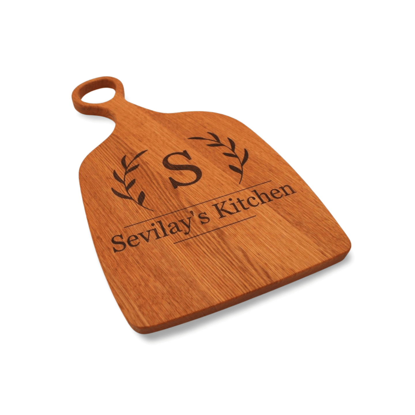2 Pcs Cutting Board Nestled Together with Family Monogram - Cutting Board, Deer Antler Coaster, personalized cutting board, No Trespassing Sign funny, personalized 2-Piece Cutting Board Set, personalized bread board, monogrammed coaster set, Office Desk O
