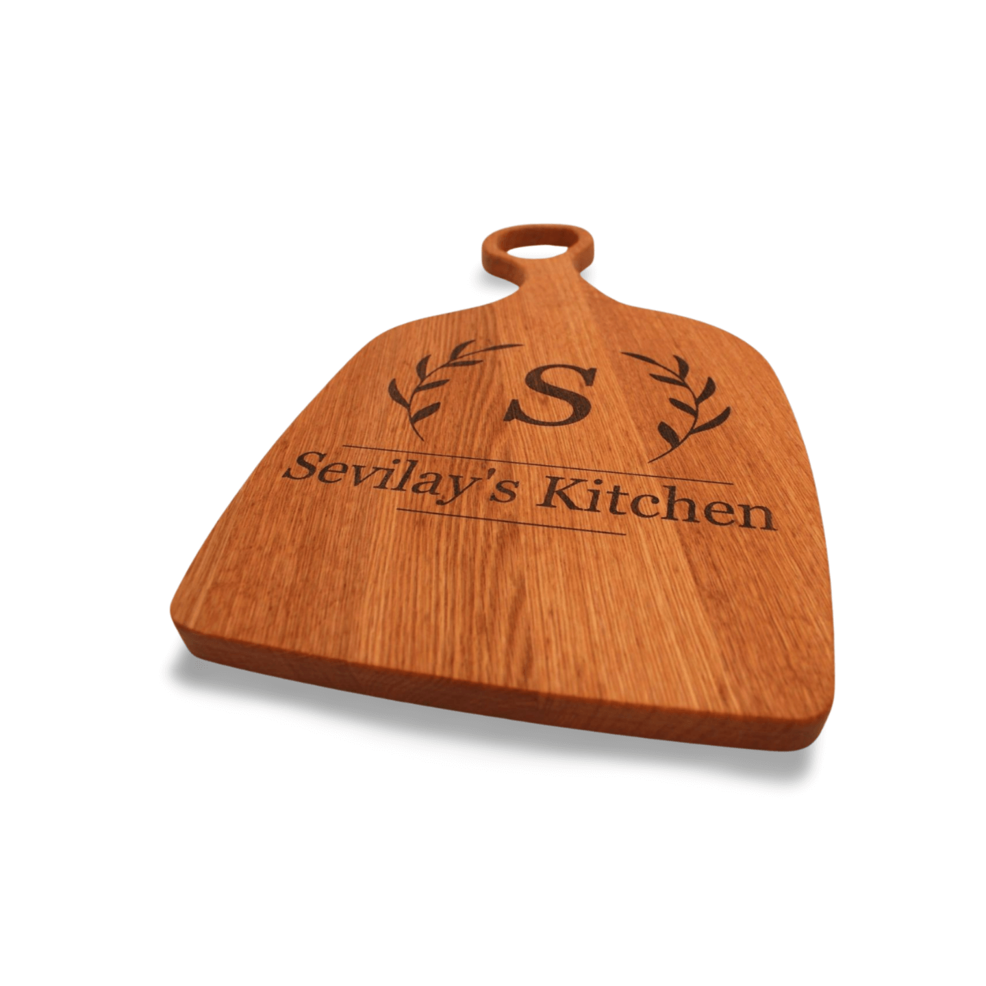 2 Pcs Cutting Board Nestled Together with Family Monogram - Cutting Board, Deer Antler Coaster, personalized cutting board, No Trespassing Sign funny, personalized 2-Piece Cutting Board Set, personalized bread board, monogrammed coaster set, Office Desk O