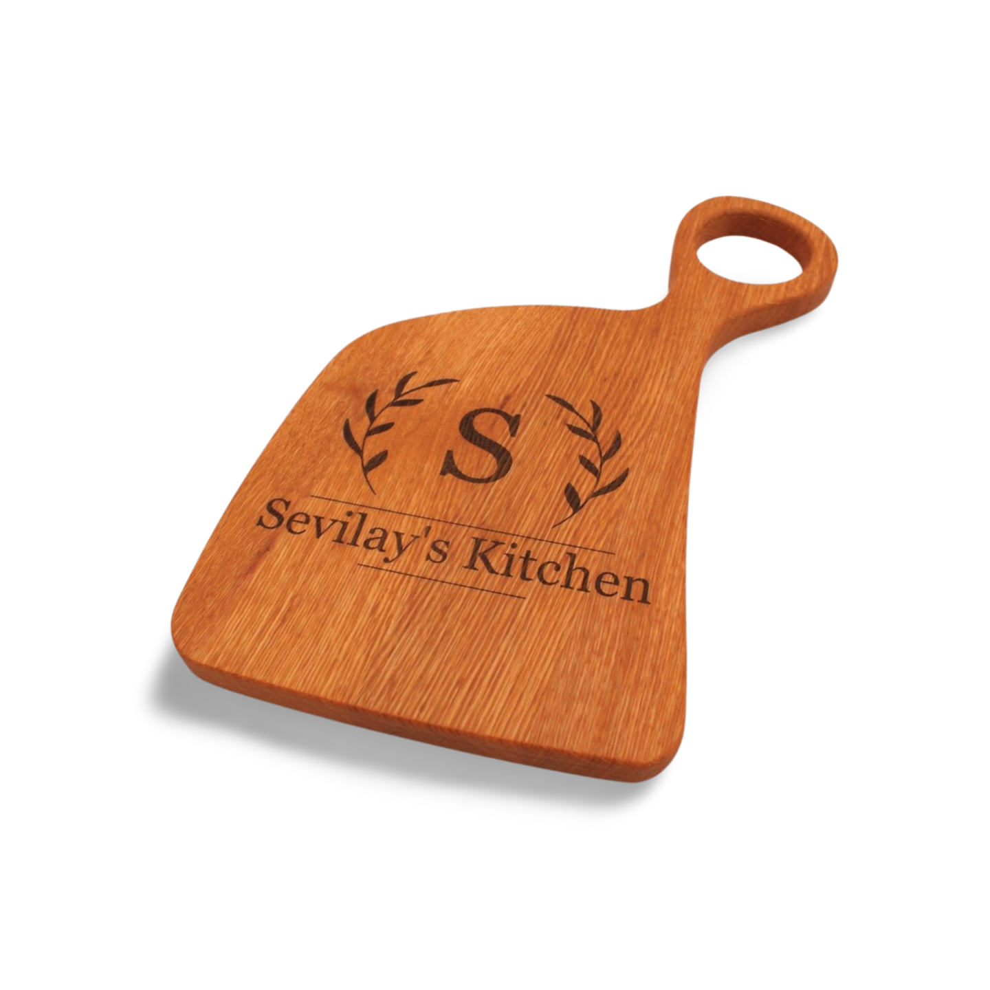 2 Pcs Cutting Board Nestled Together with Family Monogram - Cutting Board, Deer Antler Coaster, personalized cutting board, No Trespassing Sign funny, personalized 2-Piece Cutting Board Set, personalized bread board, monogrammed coaster set, Office Desk O