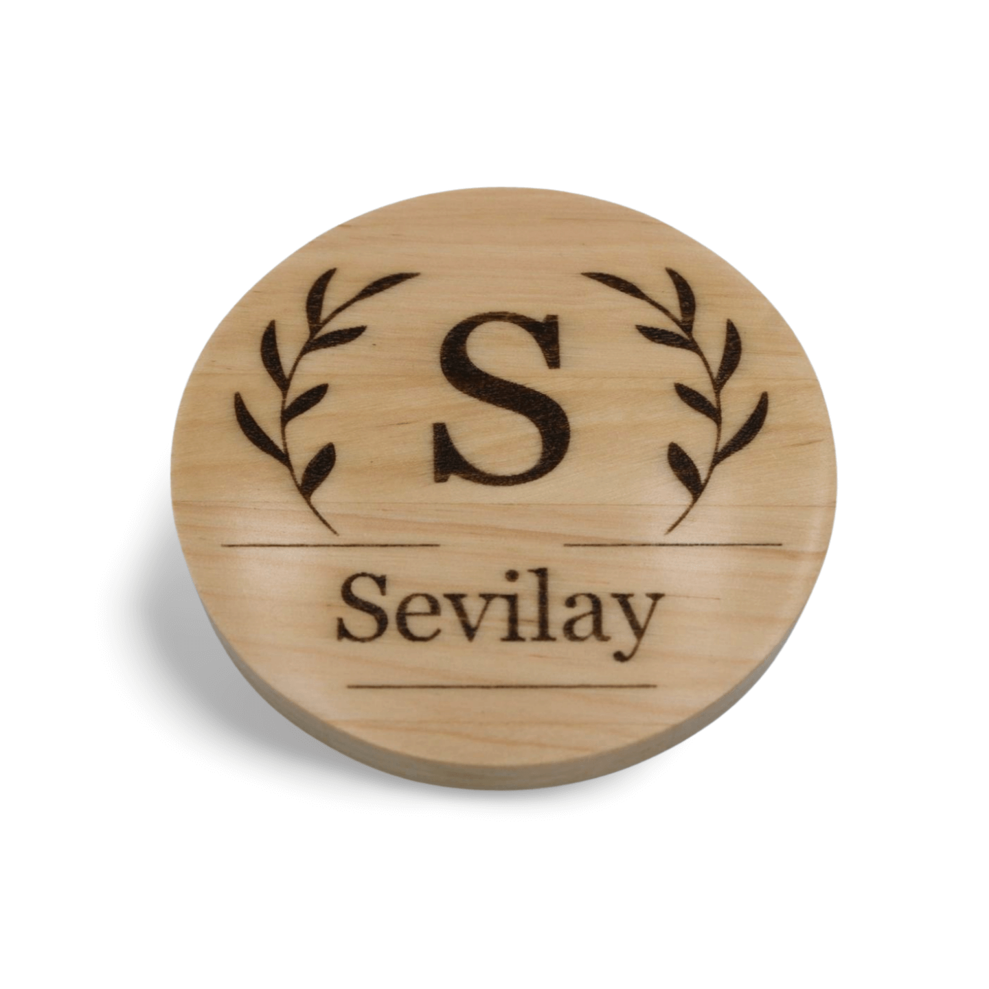 Personalized Family Monogram Coaster - Set of 4 - Cutting Board, Deer Antler Coaster, personalized cutting board, No Trespassing Sign funny, Personalized 2-Piece Cutting Board Set, personalized bread board, monogrammed coaster set, Office Desk Organizer Rust N' Dust CNC