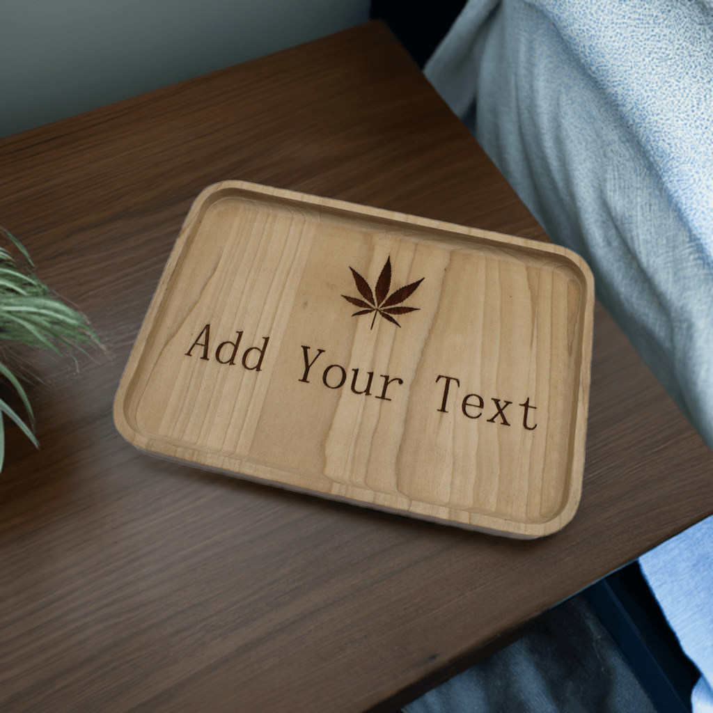 Custom Wooden Rolling Tray - Cutting Board, Deer Antler Coaster, personalized cutting board, No Trespassing Sign funny, Personalized 2-Piece Cutting Board Set, personalized bread board, monogrammed coaster set, Office Desk Organizer Rust N' Dust CNC