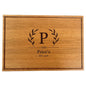 Custom Bread Board With Family Monogram - Cutting Board, Deer Antler Coaster, personalized cutting board, No Trespassing Sign funny, Personalized 2-Piece Cutting Board Set, personalized bread board, monogrammed coaster set, Office Desk Organizer  Rust N' Dust CNC