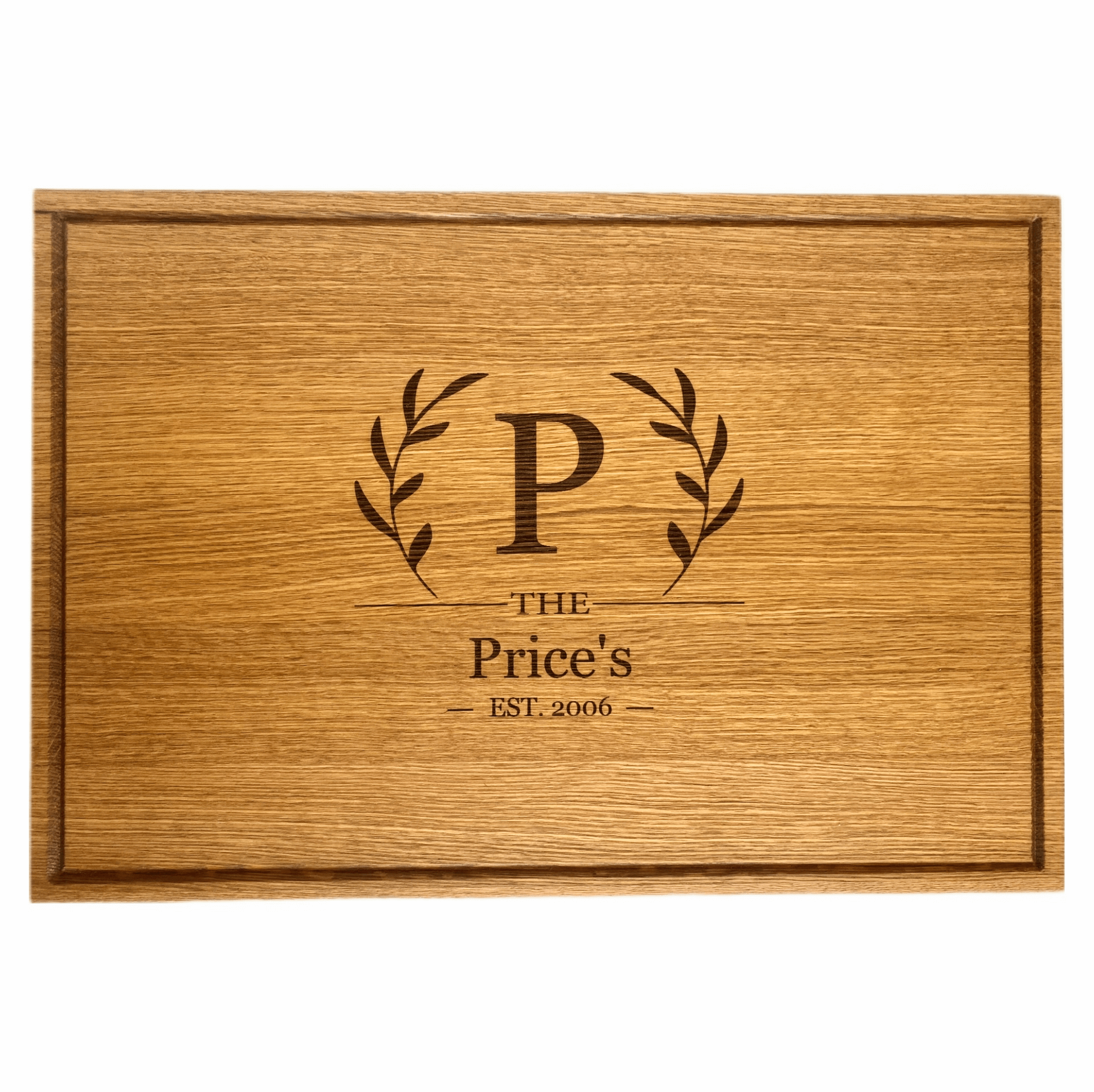 Custom Bread Board With Family Monogram - Cutting Board, Deer Antler Coaster, personalized cutting board, No Trespassing Sign funny, Personalized 2-Piece Cutting Board Set, personalized bread board, monogrammed coaster set, Office Desk Organizer  Rust N' Dust CNC